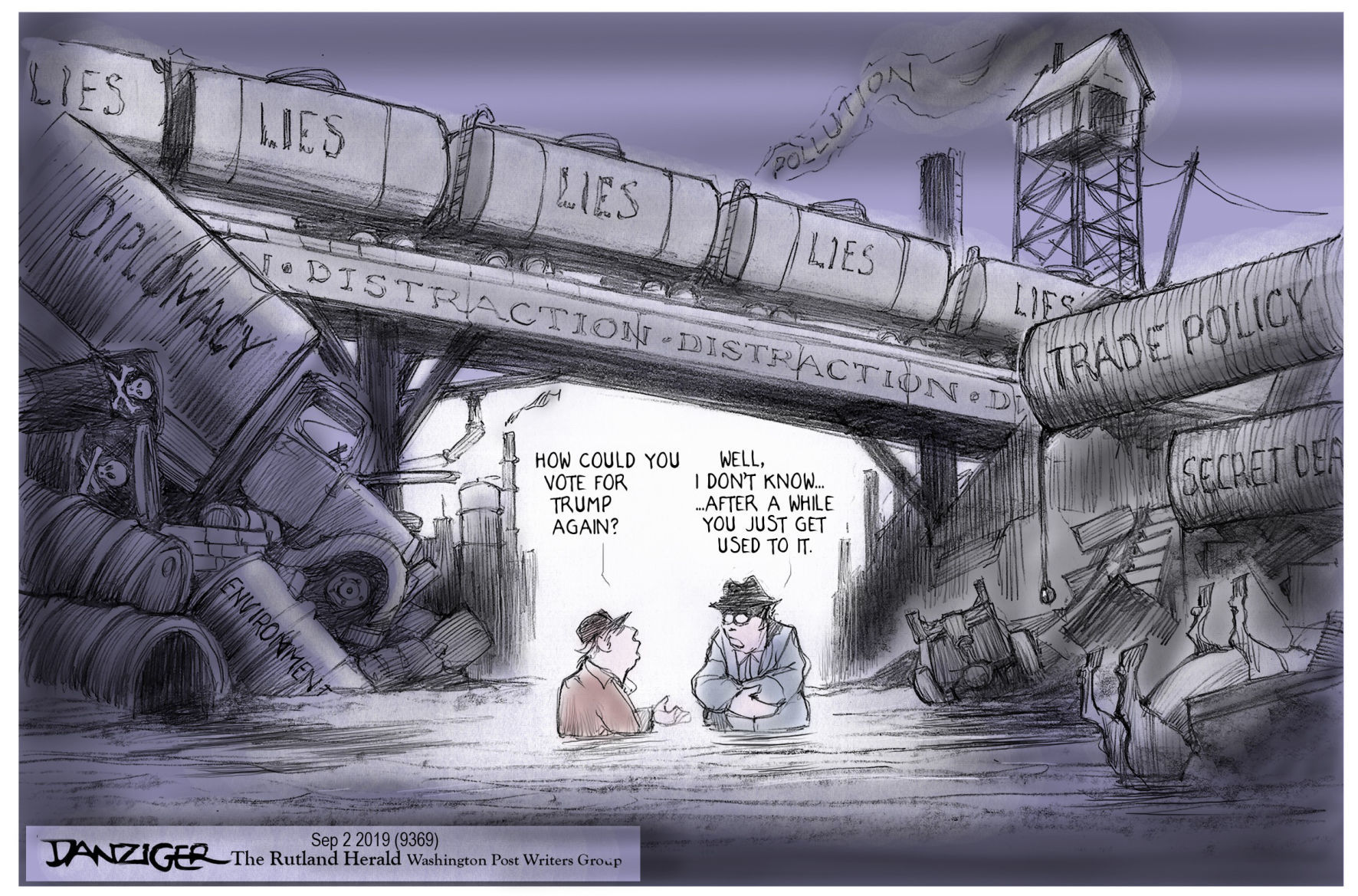 Jeff Danziger cartoon